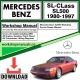 Mercedes SL-Class SL500 Workshop Repair Manual Download 1980-1997