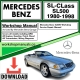 Mercedes SL-Class SL500 Workshop Repair Manual Download 1980-1998
