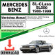 Mercedes SL-Class SL500 Workshop Repair Manual Download 1980-1999