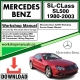 Mercedes SL-Class SL500 Workshop Repair Manual Download 1980-2003
