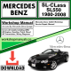 Mercedes SL-Class SL550 Workshop Repair Manual Download 1980-2008