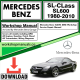 Mercedes SL-Class SL600 Workshop Repair Manual Download 1980-2010
