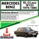 Mercedes SL-Class W123 Workshop Repair Manual Download 1976-1985