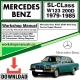 Mercedes SL-Class W123 200D Workshop Repair Manual Download 1979-1985