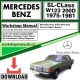Mercedes SL-Class W123 200D Workshop Repair Manual Download 1975-1985