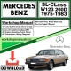 Mercedes SL-Class W123 200D Workshop Repair Manual Download 1975-1983