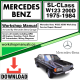 Mercedes SL-Class W123 200D Workshop Repair Manual Download 1975-1984