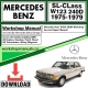 Mercedes SL-Class W123 240D Workshop Repair Manual Download 1975-1979