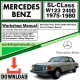 Mercedes SL-Class W123 240D Workshop Repair Manual Download 1975-1980