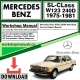Mercedes SL-Class W123 240D Workshop Repair Manual Download 1975-1981
