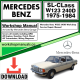 Mercedes SL-Class W123 240D Workshop Repair Manual Download 1975-1984