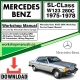Mercedes SL-Class W123 280C Workshop Repair Manual Download 1975-1978