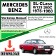 Mercedes SL-Class W123 280C Workshop Repair Manual Download 1975-1983
