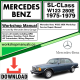 Mercedes SL-Class W123 280E Workshop Repair Manual Download 1975-1979