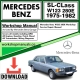 Mercedes SL-Class W123 280E Workshop Repair Manual Download 1975-1982