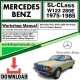 Mercedes SL-Class W123 280E Workshop Repair Manual Download 1975-1985