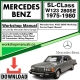 Mercedes SL-Class W123 280SE Workshop Repair Manual Download 1975-1980