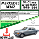 Mercedes SL-Class W123 280SE Workshop Repair Manual Download 1975-1984