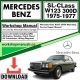 Mercedes SL-Class W123 300D Workshop Repair Manual Download 1975-1977