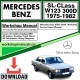 Mercedes SL-Class W123 300D Workshop Repair Manual Download 1975-1982