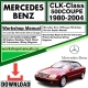 Mercedes CLK-Class 500 Coupe Workshop Repair Manual Download 1980-2004