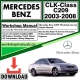 Mercedes CLK-Class C 209 Workshop Repair Manual Download 2003-2008