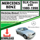 Mercedes SLK-Class 230 Workshop Repair Manual Download 1980-1998