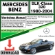 Mercedes SLK-Class 320 Workshop Repair Manual Download 1980-2004