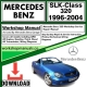 Mercedes SLK-Class 320 Workshop Repair Manual Download 1996-2004
