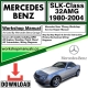 Mercedes SLK-Class 23AMG Workshop Repair Manual Download 1980-2004
