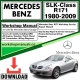 Mercedes SLK-Class R171 Workshop Repair Manual Download 1980-2009