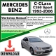 Mercedes C-Class C350 Sport Workshop Repair Manual Download 1993-2006