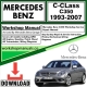 Mercedes C-Class C350 Workshop Repair Manual Download 1993-2007