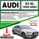 Audi S3 8L Workshop Repair Manual Download 1999-2003