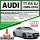 Audi TT RS 8J Workshop Repair Manual Download 2009-2016