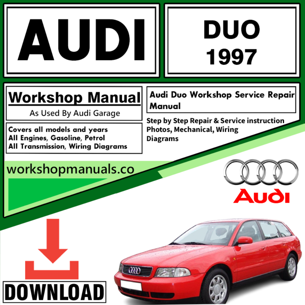 Audi DUO Workshop Repair Manual Download 1997