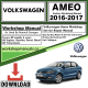 VW Volkswagon Ameo Workshop Repair Manual Download 2016-2017
