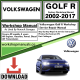 VW Volkswagon Golf R Workshop Repair Manual Download 2002-2017