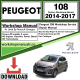 Peugeot 108 Workshop Repair Manual Download 2014-2017