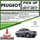 Peugeot Pick Up Workshop Repair Manual Download 2017