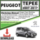 Peugeot Tepee Workshop Repair Manual Download 2007-2017