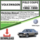 VW Volkswagon Polo Coupe Workshop Repair Manual Download 1982-1990