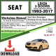 Seat Lbiza 3 Door Workshop Repair Manual Download 1993-2017