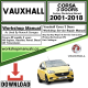 Vauxhall Corsa Workshop Repair Manual Download 2001-2018