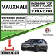 Vauxhall Insignia VXR Sports Tourer Workshop Repair Manual Download 2010-2018