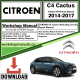 Citroen C4 Cactus Workshop Repair Manual Download 2014-2017