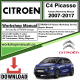 Citroen C4 Picasso Workshop Repair Manual Download 2007-2017