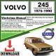 Volvo 245 Workshop Repair Manual Download 1975-1990