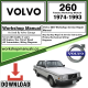 Volvo 260 Workshop Repair Manual Download 1974-1993