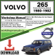 Volvo 265 Workshop Repair Manual Download 1980-1982